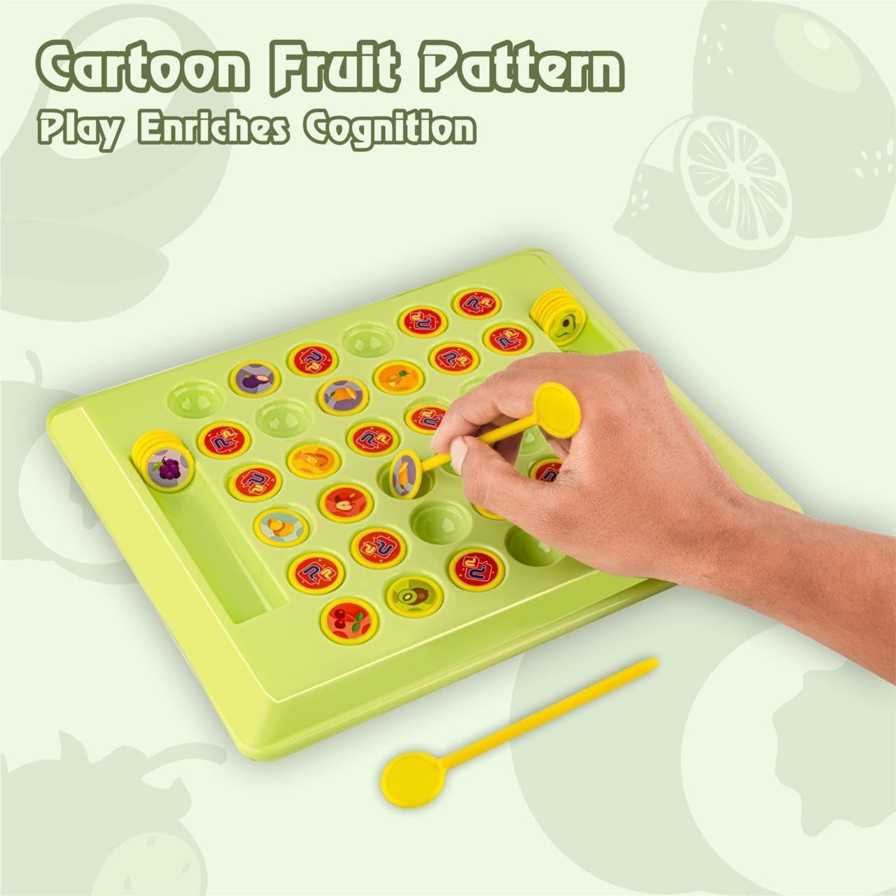 Flip & Match Memory Board Game for Kids 3+ Years | Educational Matching Game | Brain Development, Memory & Focus Training | Fun Family Learning Toy