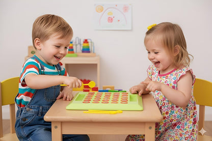 Flip & Match Memory Board Game for Kids 3+ Years | Educational Matching Game | Brain Development, Memory & Focus Training | Fun Family Learning Toy