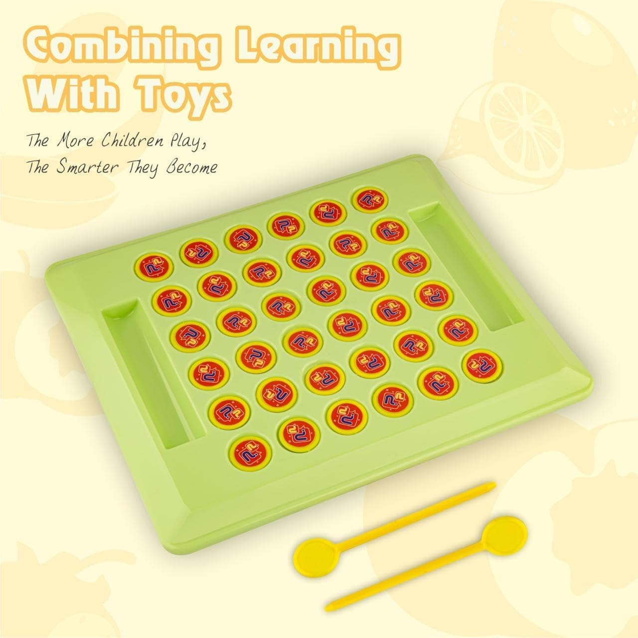 Flip & Match Memory Board Game for Kids 3+ Years | Educational Matching Game | Brain Development, Memory & Focus Training | Fun Family Learning Toy