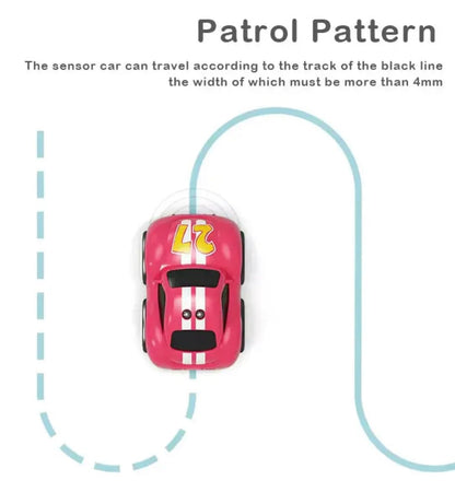Magic Induction RC Intelligent Sensor Car for Kids – 4 Smart Modes Gesture Control, Line-Following & Obstacle Avoidance Mini Toy