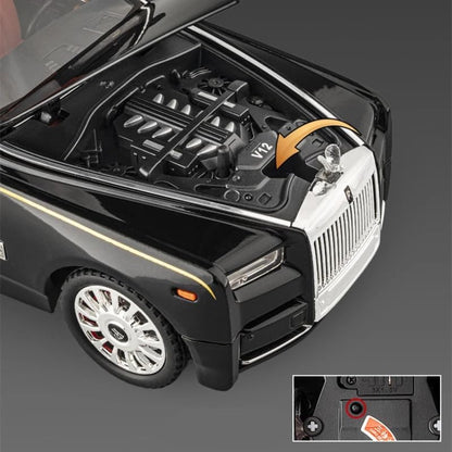 1:18 Scale Luxury Die-Cast Car Model with Opening Doors, Detailed Interior, Metal Body Collectible Toy Car for Kids & Collectors