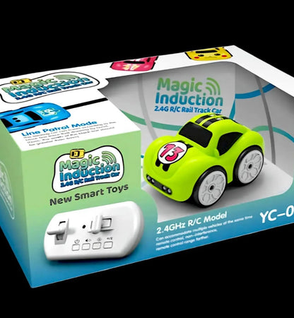Magic Induction RC Intelligent Sensor Car for Kids – 4 Smart Modes Gesture Control, Line-Following & Obstacle Avoidance Mini Toy