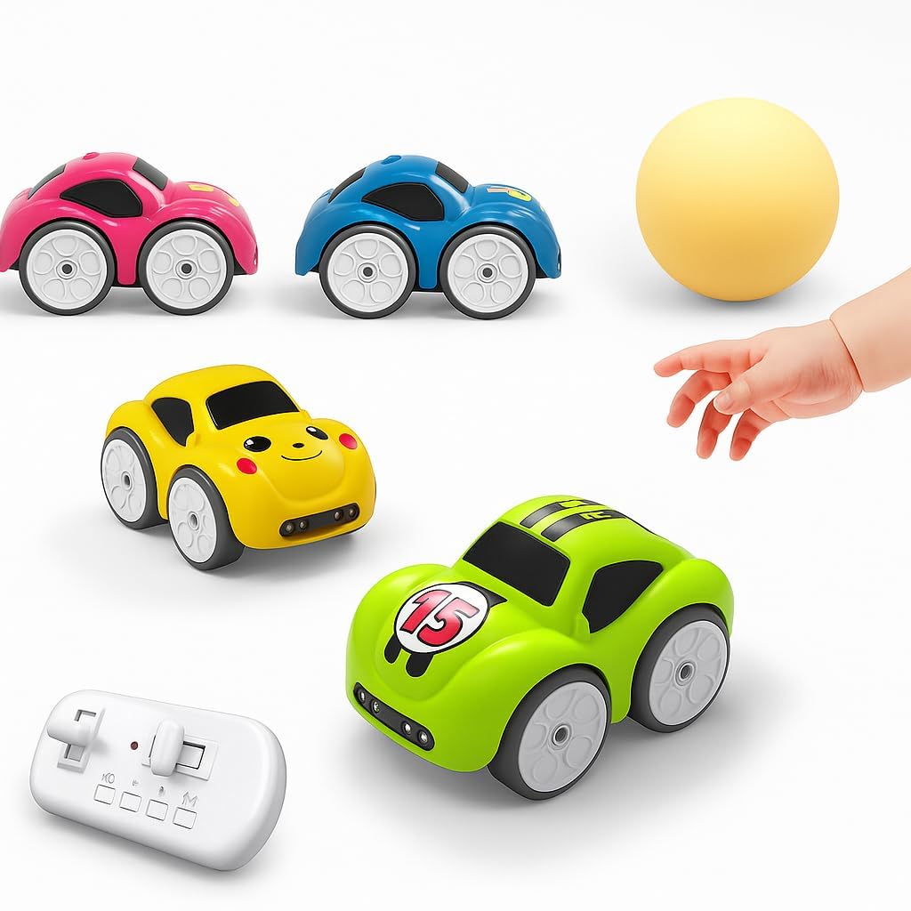 Magic Induction RC Intelligent Sensor Car for Kids – 4 Smart Modes Gesture Control, Line-Following & Obstacle Avoidance Mini Toy